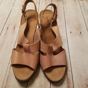 Pedro Iniesta Shoes - Women's Cork wedge heels with ankle strap size 11 Pedro Iniesta Shoes - Women's Cork wedge heels with ankle strap size 11